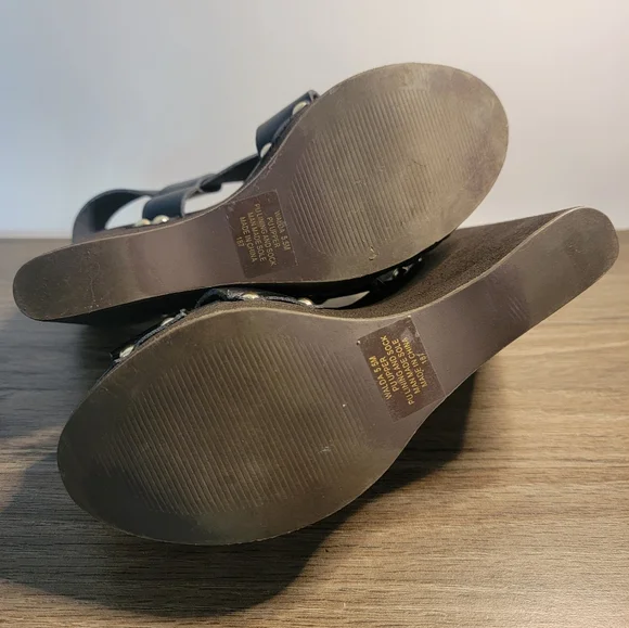 Steve Madden Platform Wedge Sandals - Picture 5 of 5